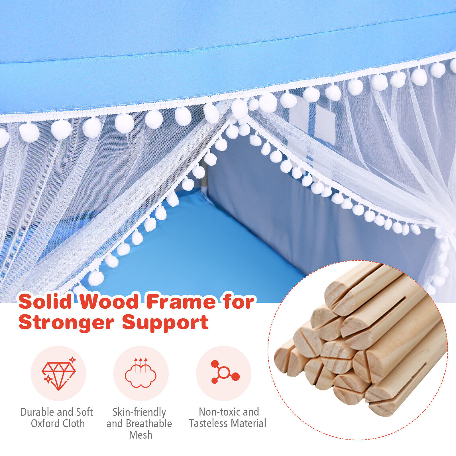 Sensory Calming Castle Tent