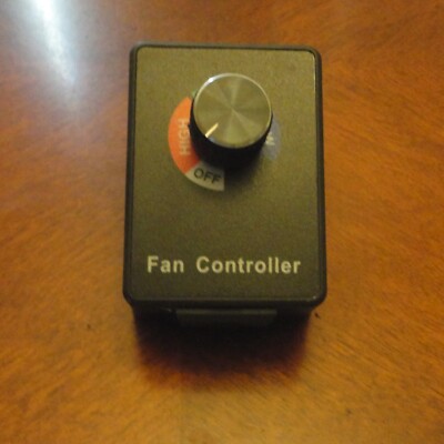 Fan Controller Mini Variable Speed Inline Exhaust Duct Fans High/Med/Low/Off