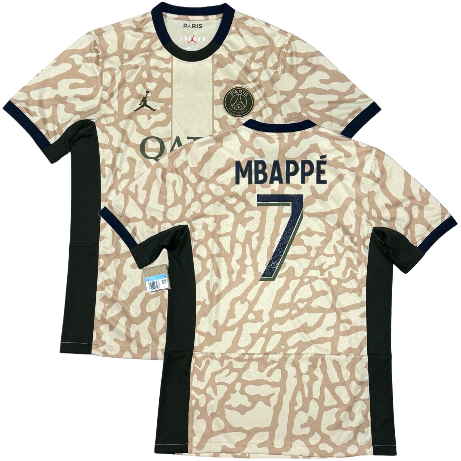 2023/24 PSG Authentic Home UCL Jersey #7 Mbappe XL Nike