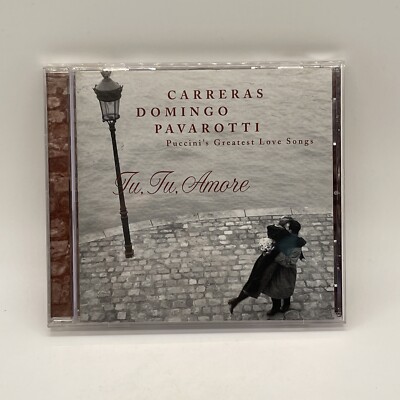 Tu Tu Amore: Puccini's Greatest Love Songs by Puccini / Pavarotti / Domingo CD