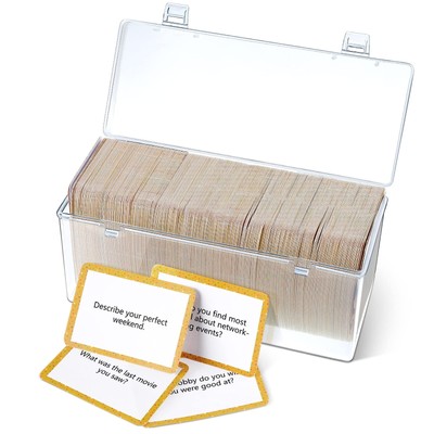 500 Conversation Cards Starters for Friends Conversation Cards Topic Talk Con...