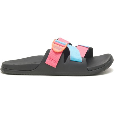 Женские сандалии Chaco Chillos Slide Rose Blue 5 M из полиэстера