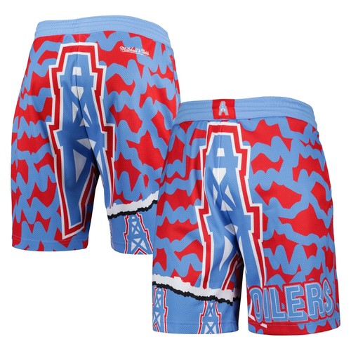 

СУБЛИМАТИРОВАННЫЕ ШОРТЫ MITCHELL - NESS NFL JUMBOTRON 2.0 ХЬЮСТОН ОИЛЕРЗ, Red/light blue