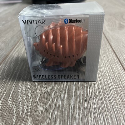 Target Bullseye VIVITAR Hedgehog Shaped Wireless Bluetooth Speaker (NIB)