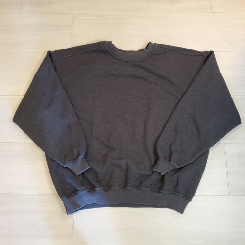 トップス PLUMA BY RUSSELL Sweatshirt XL Pluma by Russel Athletic Men's Sweatshirt Gray XL Crew Neck