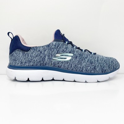 Skechers Womens Summits Quick Getaway 12983 Серые повседневные туфли Кроссовки Размер 8