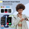 Smartwatch for Women/Men, Compatible with Android and iPhone, 1.8'' Fitness Tracker Watch with Alexa, Call and Notification Alerts, Heart Rate and Sleep Monitor, 120 Sports Modes, Waterproof Smart Watch