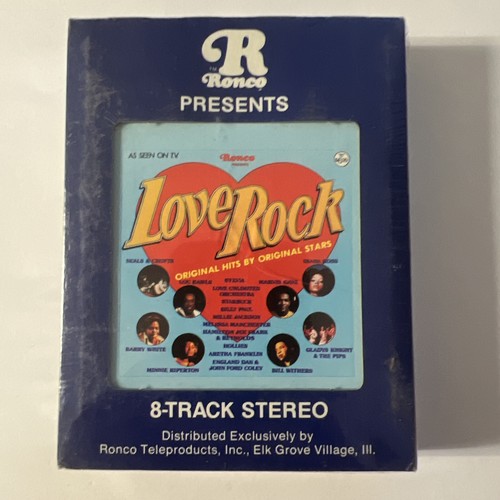 Ronco Presents Love Rock 8 Track Sealed | eBay