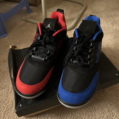 NIKE JORDAN MAX 200 QS PSG BLACK/BLACK-UNIVERSITY RED-HYPER ROYAL Size 9.5 New