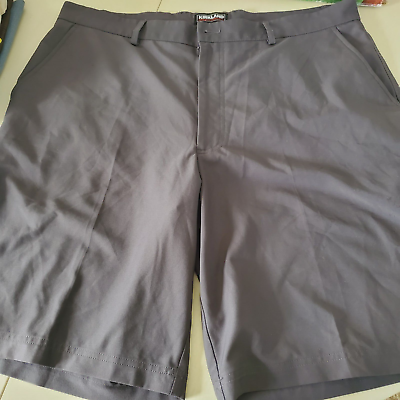 NWOT MENS SIZE 34 DARK GREY KIRKLAND SIGNATURE TRAVEL STRETCH GOLF
