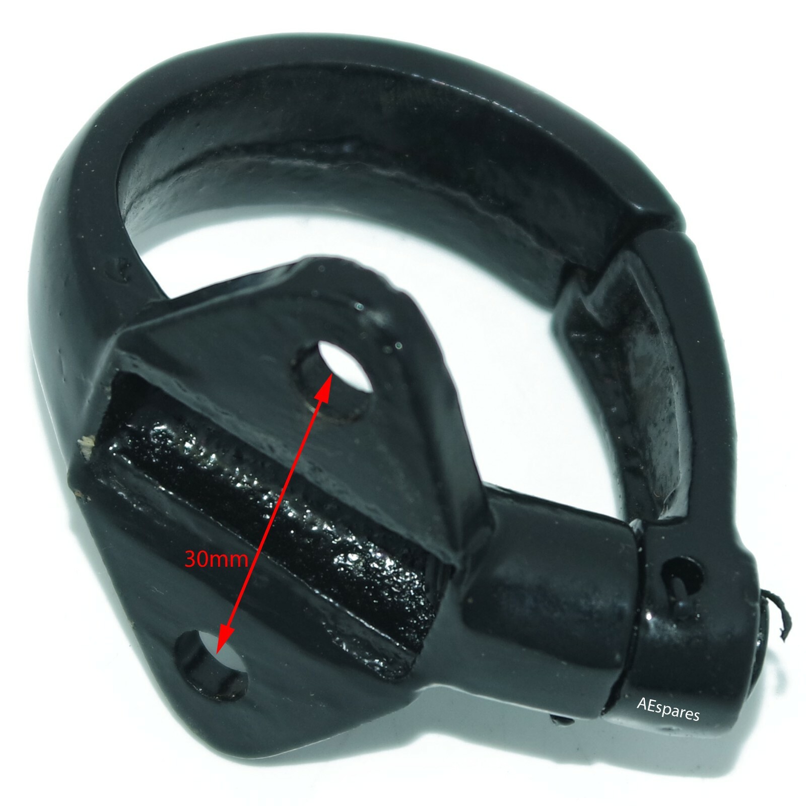 Vespa PX125 150 LML T5 Star Stella Bag Hook Helmet Holder Black Plastic  