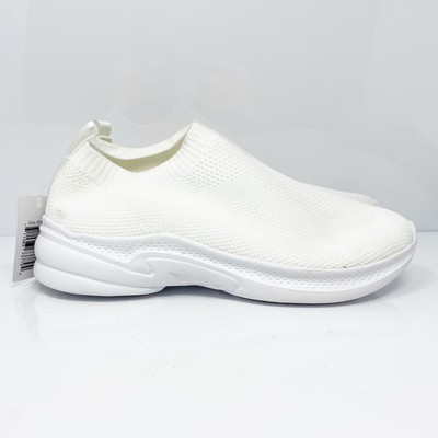 

Off Brand Womens White K2436-2C Slip On кроссовки Кроссовки Размер 8,5, Белый