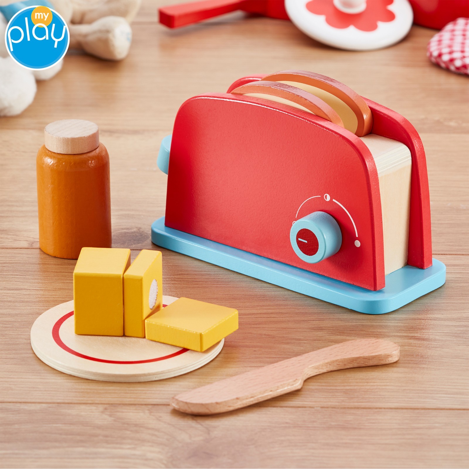 kids play toaster