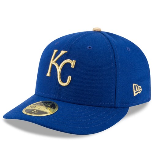 [70360674] Мужские New Era MLB Low Profile Authentic 59Fifty - Члены королевской семьи Канзас-Сити