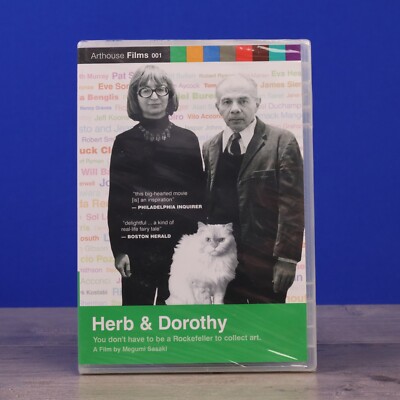 Herb & Dorothy (DVD, 2009) Film By Megumi Sasaki Arthouse Films 001 New Sealed