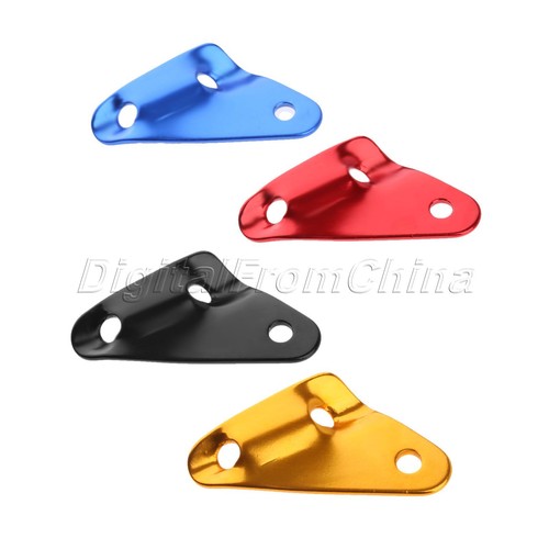 5pcs Quick Knot Anti Slip Aluminum Alloy Tent Wind Rope Buckle Accessory Camping