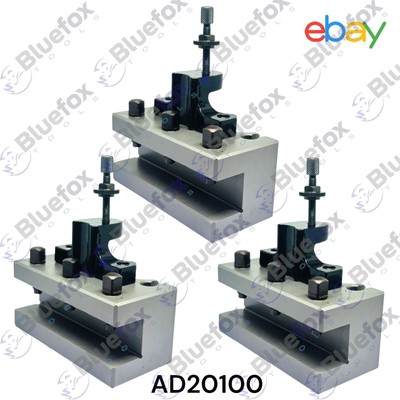 3 PCS Fine Ground ED20100 Turning Tool Holder For type E Multifix tool post