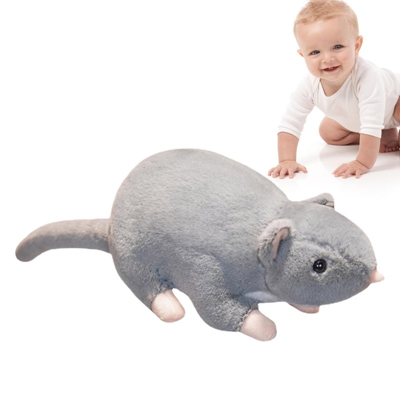 Mouse Soft Plush Toy Stuffed Animal Gray Mouse Plushies Mous