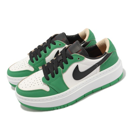 

Nike Wmns Air Jordan 1 Elevate Low SE Lucky Green женские повседневные унисекс DQ8394-301, Зеленый, Wmns Air Jordan 1 Elevate Low Se