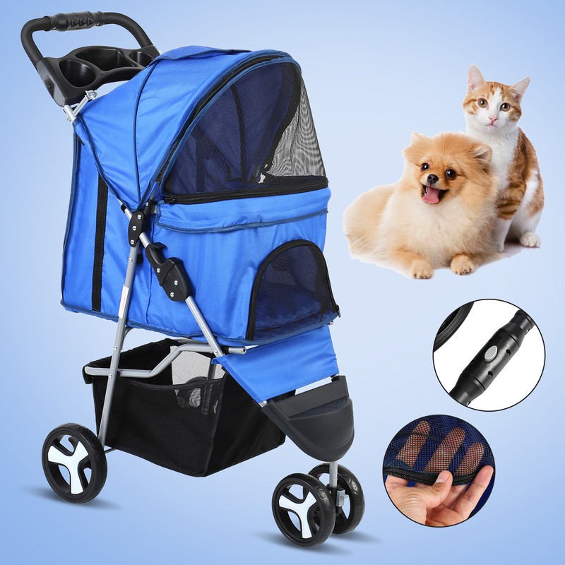 Hundewagen Hundebuggy Haustier Buggy Togfit Pet Roadster bis 15 kg RIDGEYARD
