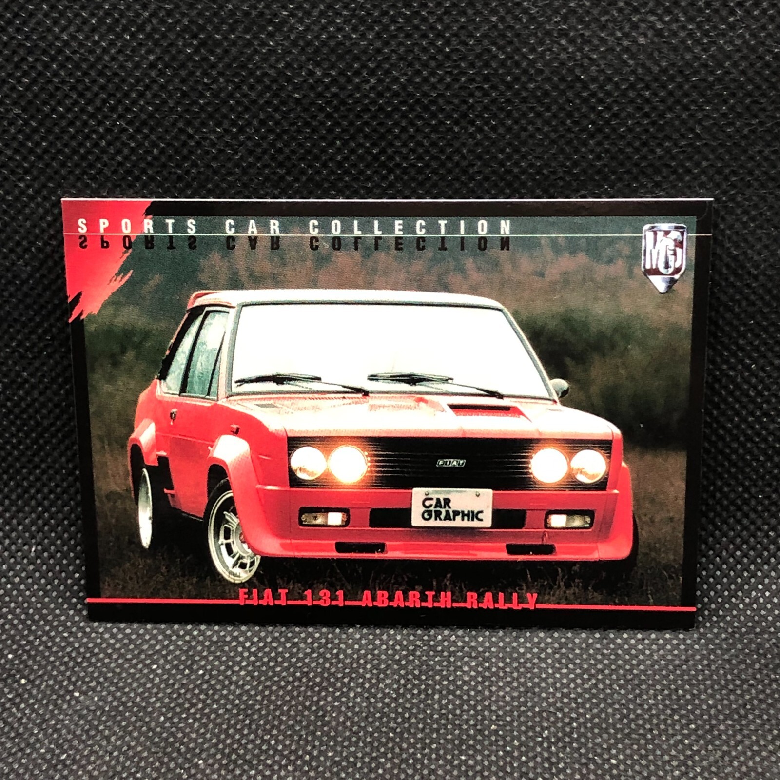 Fiat 131 Abarth Rally ST-1 Card Tsukuda Original 156 1998