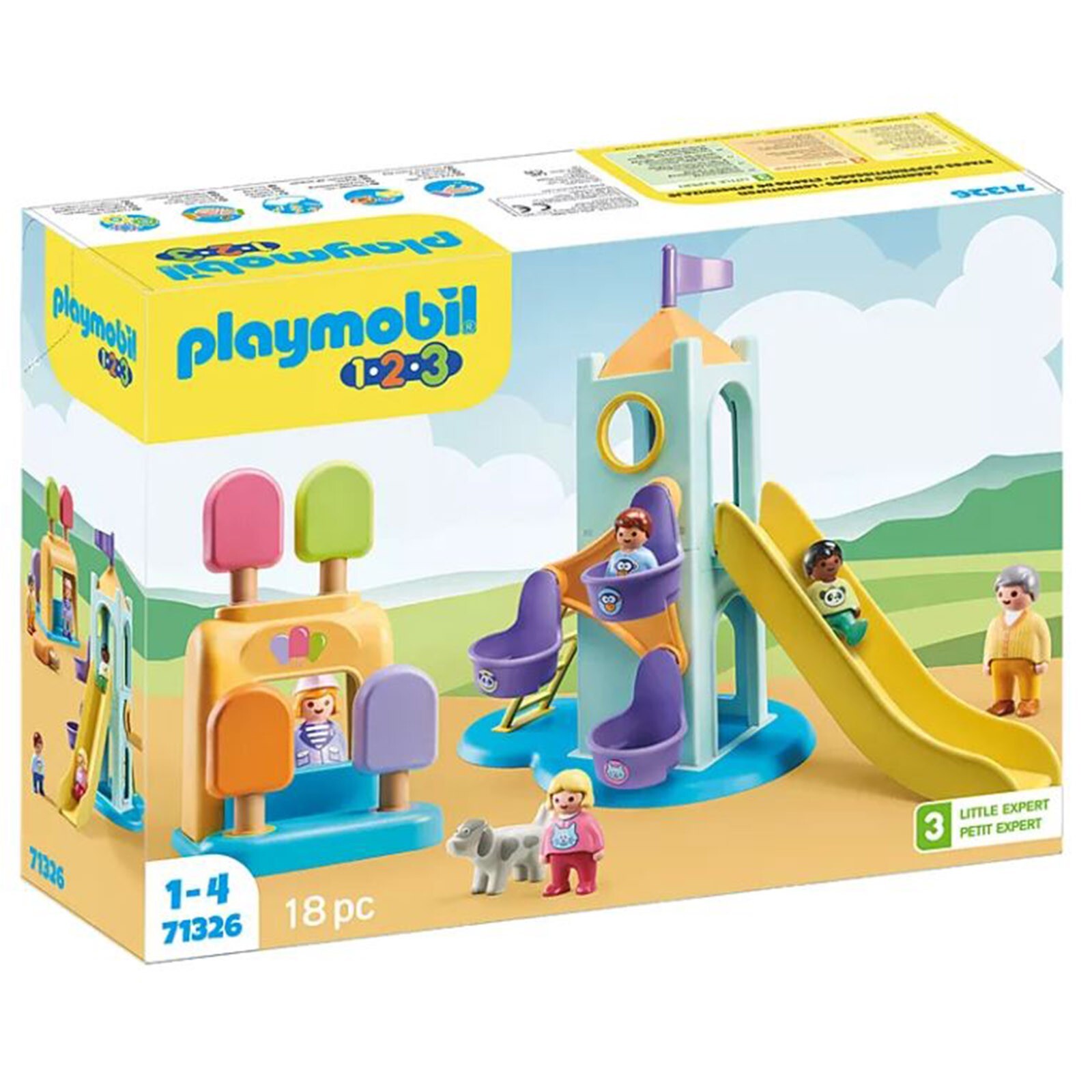 Игровой набор Playmobil 123 Башня приключений с киоском для мороженого, НОВЫЙ