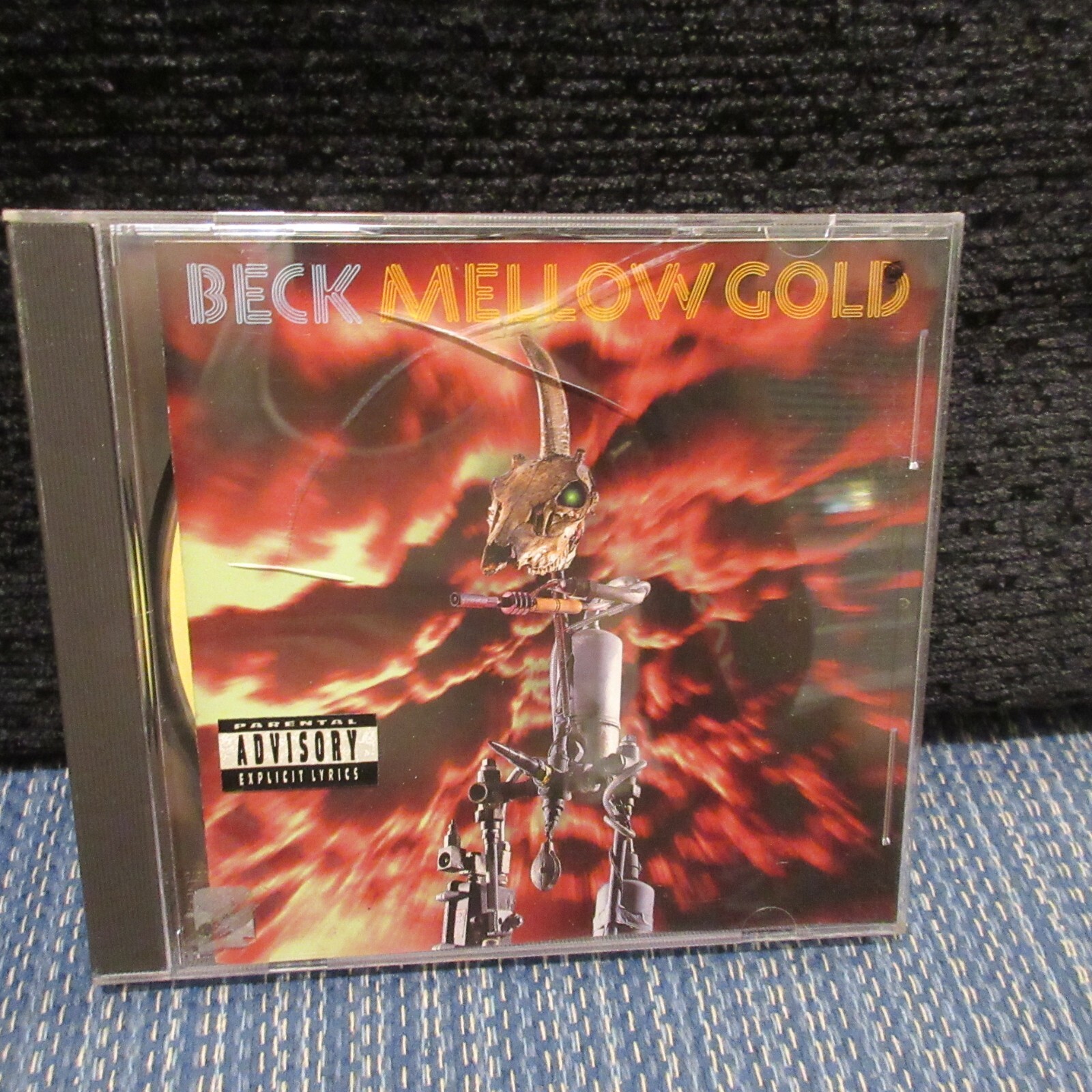 BECK / MELLOW GOLD 1994年インナー付き BECK / Mellow Gold 1994 US Original Edition Black Vinyl Bong
