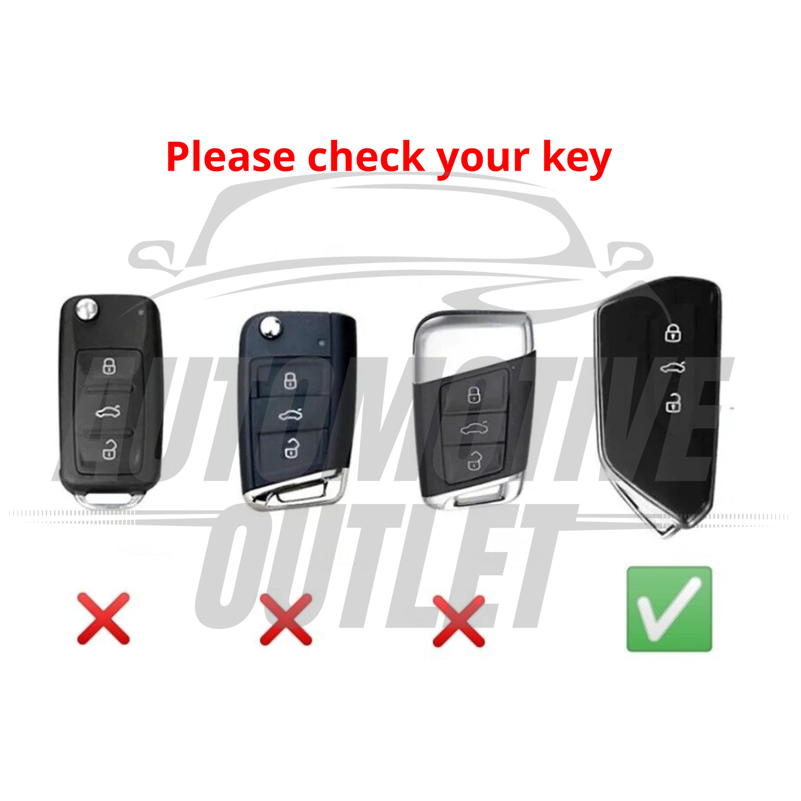 KEY COVER CASE FOB SHELL PROTECTOR FOR VW VOLKSWAGEN GOLF 8 MK8 KODA OCTAVIA 3 B 6