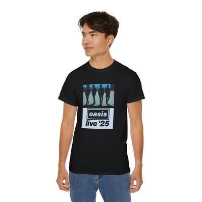 Unisex Ultra Cotton Tee oasis live 2025 original design t-shirt uk band fans