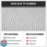 GRANNY SAYS Front Door Mat Indoor Entrance, Indoor Doormat Non Slip Washable, Low Profile Outdoor Welcome Mat, 32