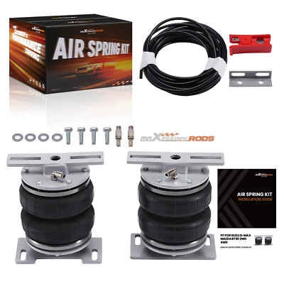 Rear Air Suspension Bag Load Assist Kit For Isuzu D-Max 2020-onwards 2WD 4WD