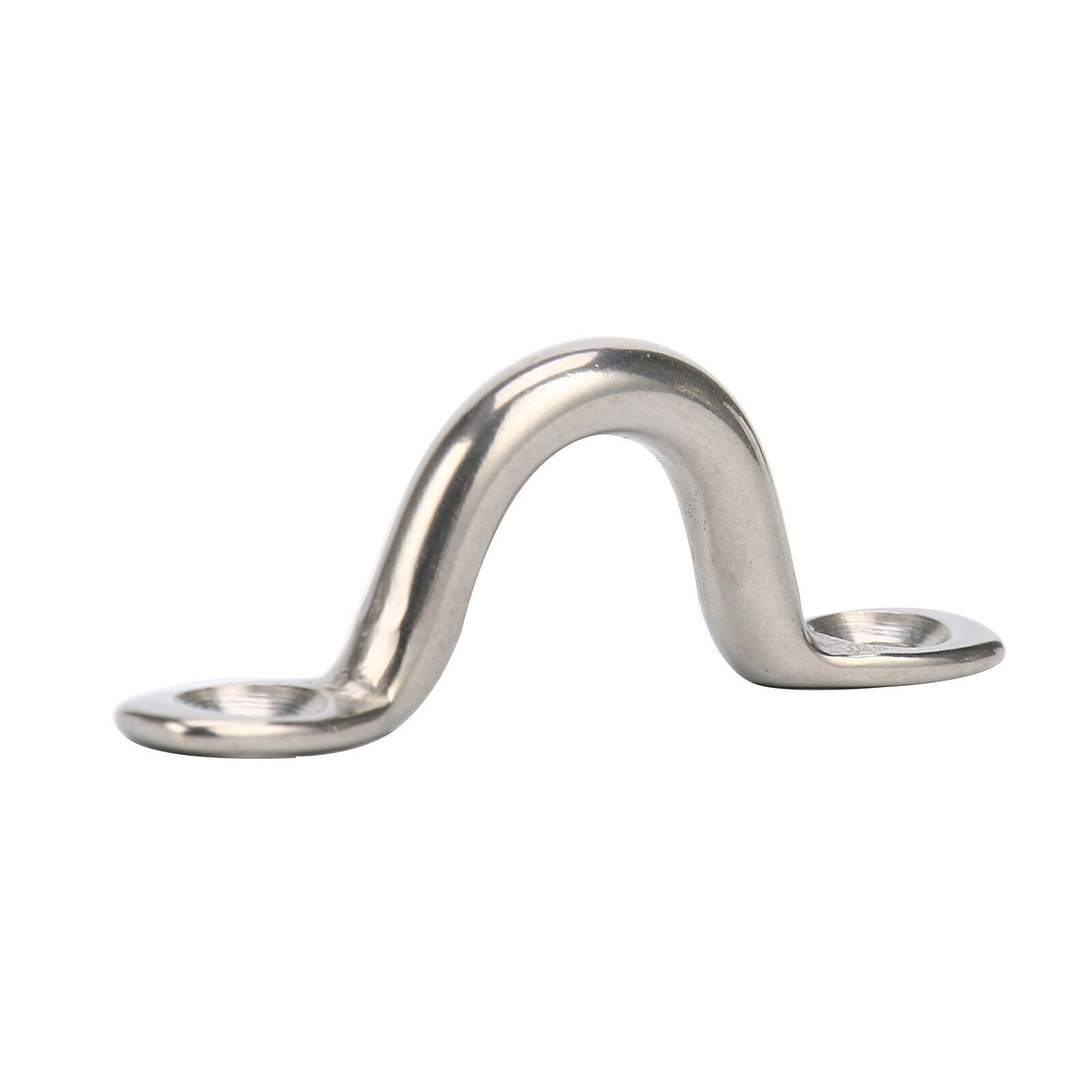 10X Stainless Steel Bimini Boat Top PAD Eye Eye Straps Tie Down Kayak Deck Loops