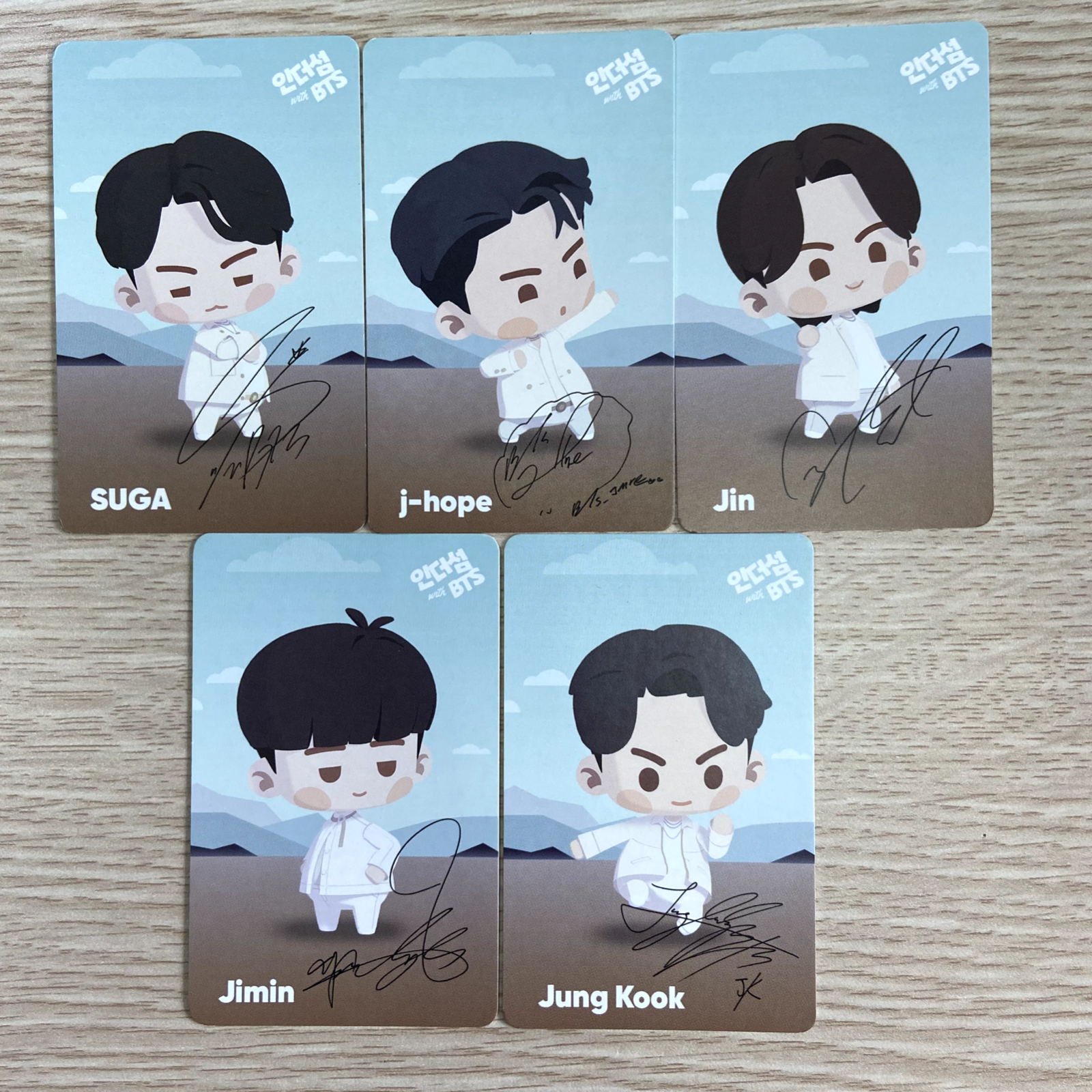 BTS ALBUM PROOF PHOTOCARD - CARD IN THE SEOM - POB PREORDER