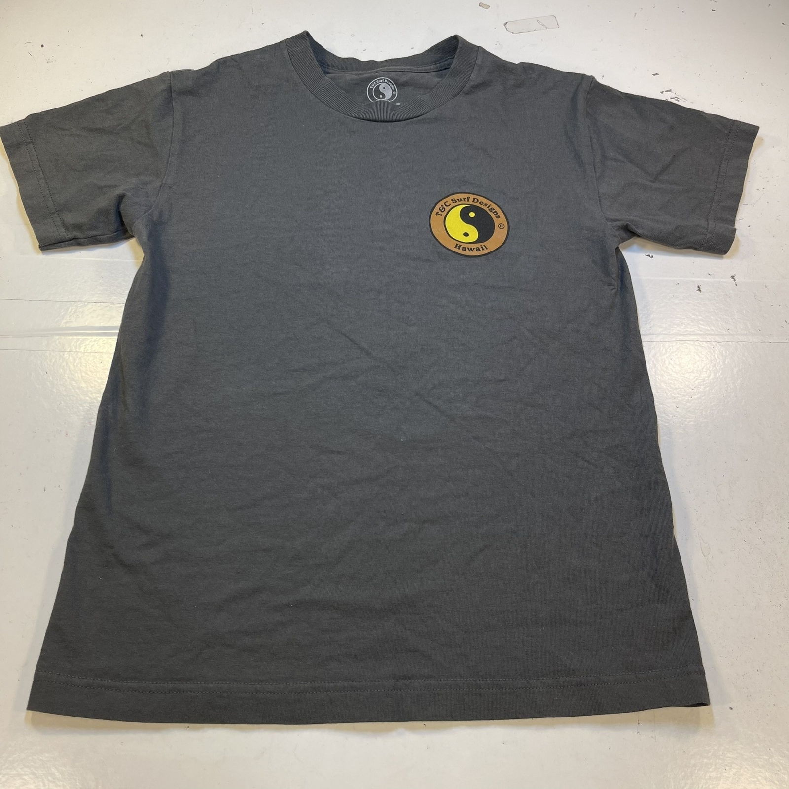 T&C SURF DESIGNS HAWAII HAWAIIAN SURFBOARD SURF TEE T SHIRT Mens S 