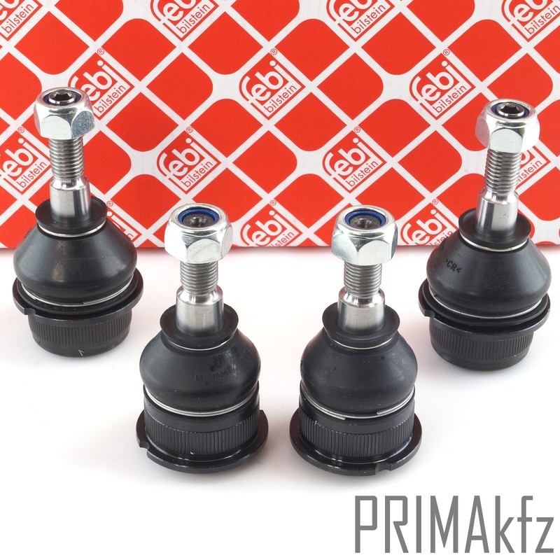 4x Febi Articulation De Guidage Avant Haut + Dessous Pour Vw Beetle 1200 - 1600