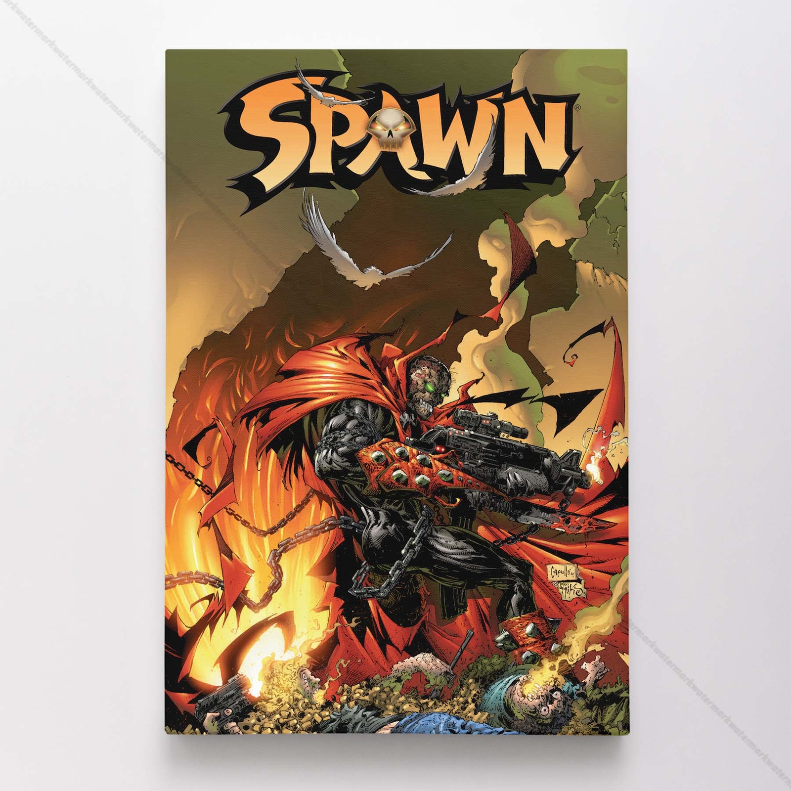 Spawn 148 Poster Canvas Comic Book Cover Art Print #A