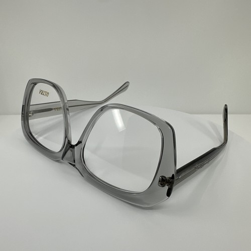 Pre-owned Goliath Ii Eyeglasses Ultra  2 C. Translucent Grey 62-20mm Holland In Clear Demo Lenses