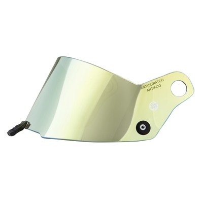 Stilo Replacement Visor For ST5 FN ABP Helmets - Iridium Yellow - Light Smoke