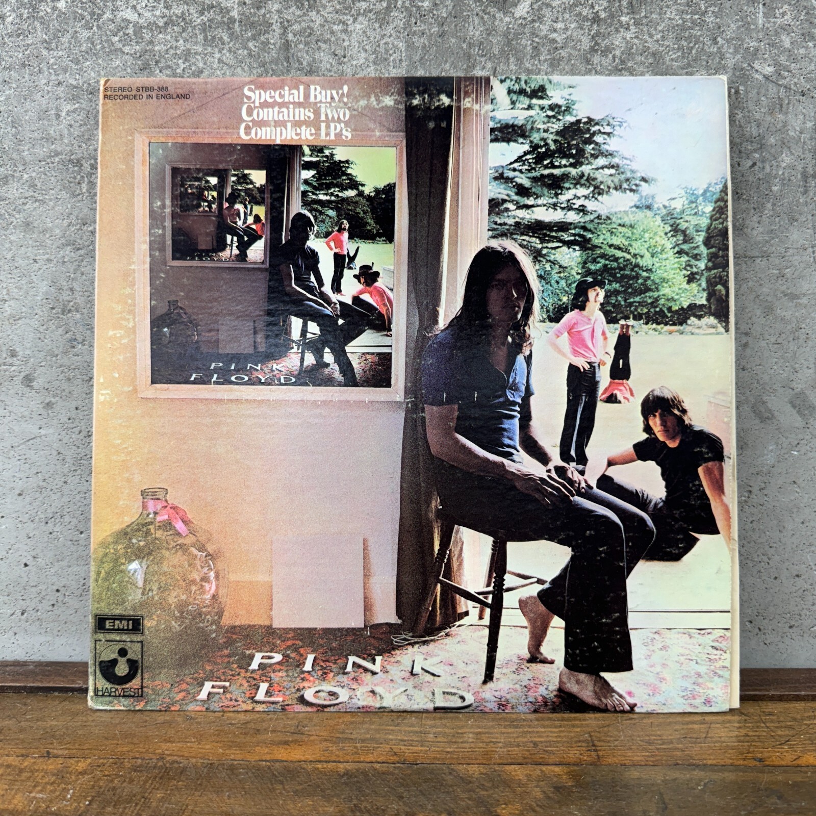 PINK FLOYD Vinyl LP Record Umma Gumma 1969 MISPRINT STTB-388