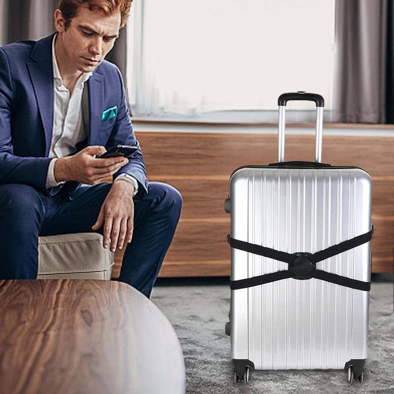 Suitcase Strap Belt Baggage Backpack Bag Package Multifuncti