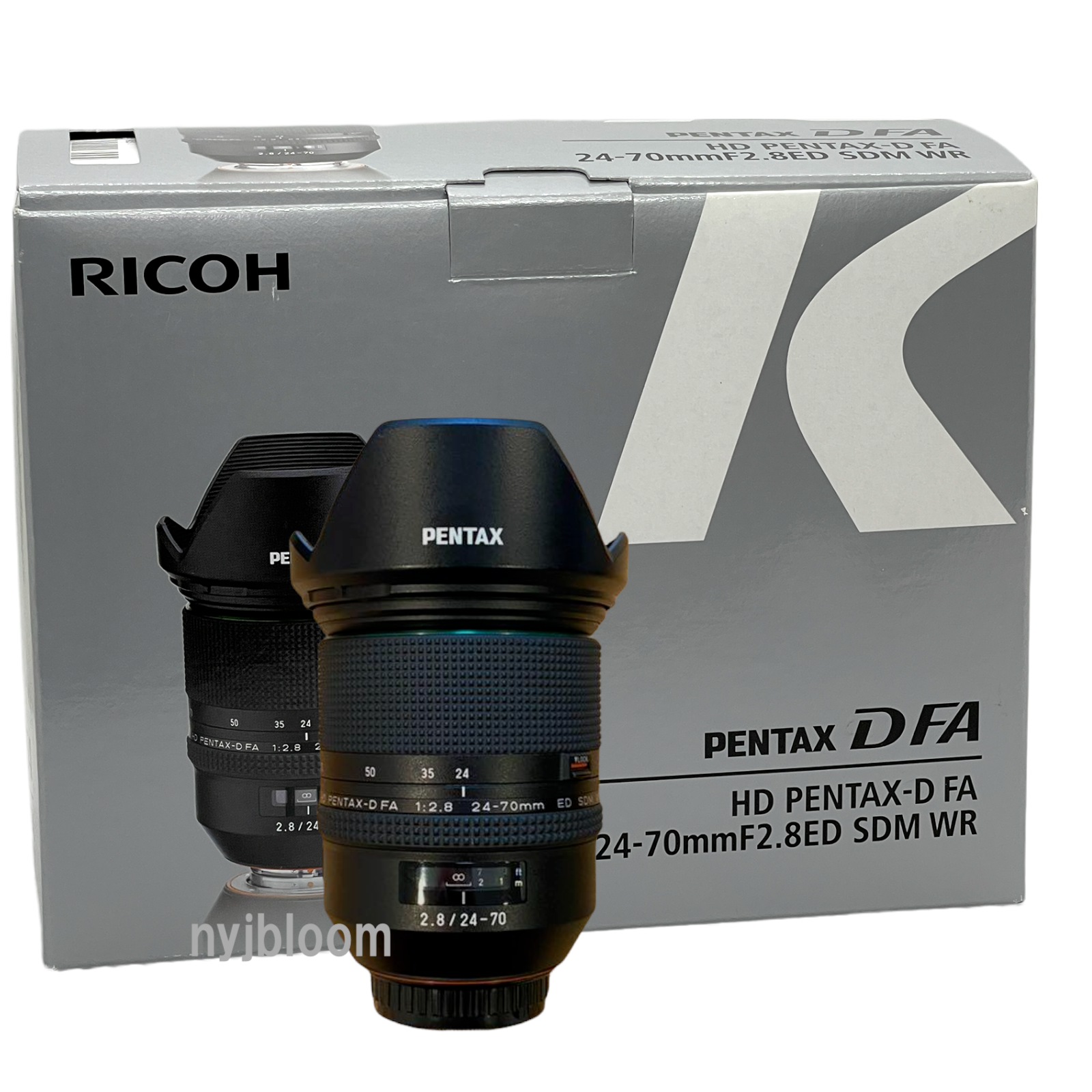 New HD PENTAX D FA 24-70mm f/2.8 ED SDM WR Lens K-mount