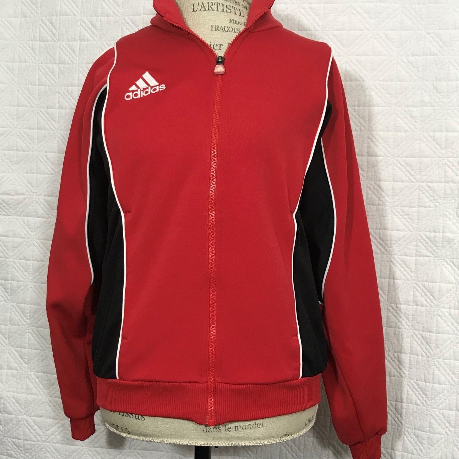 トップス Y2K VINTAGE adidas TREFOIL trackjacket L Vintage Adidas Trefoil Mens Large Soccer Track Jacket Y2K | eBay