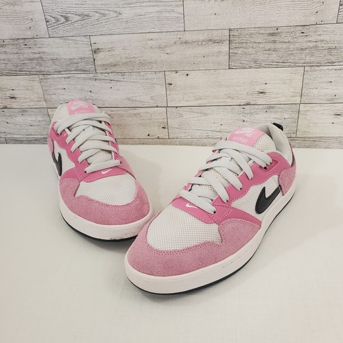 nike sb alleyoop white and pink