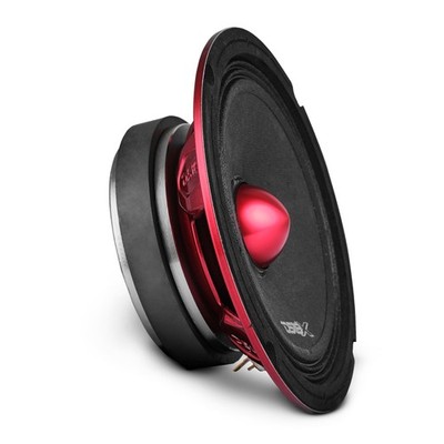 Buy DS18 PROX6.4BMSL Slim Loudspeaker 6.5" Midrange Red Aluminum Bullet 400W