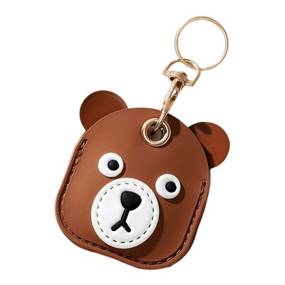 Animal Car Key Chain Anti-lost Access Card Sleeve Cartoon Pig Shape Keychain