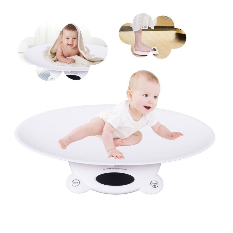 Electronic Baby Scale Baby Infant Weighing Scale 120KG Body Pet Puppies Kitten