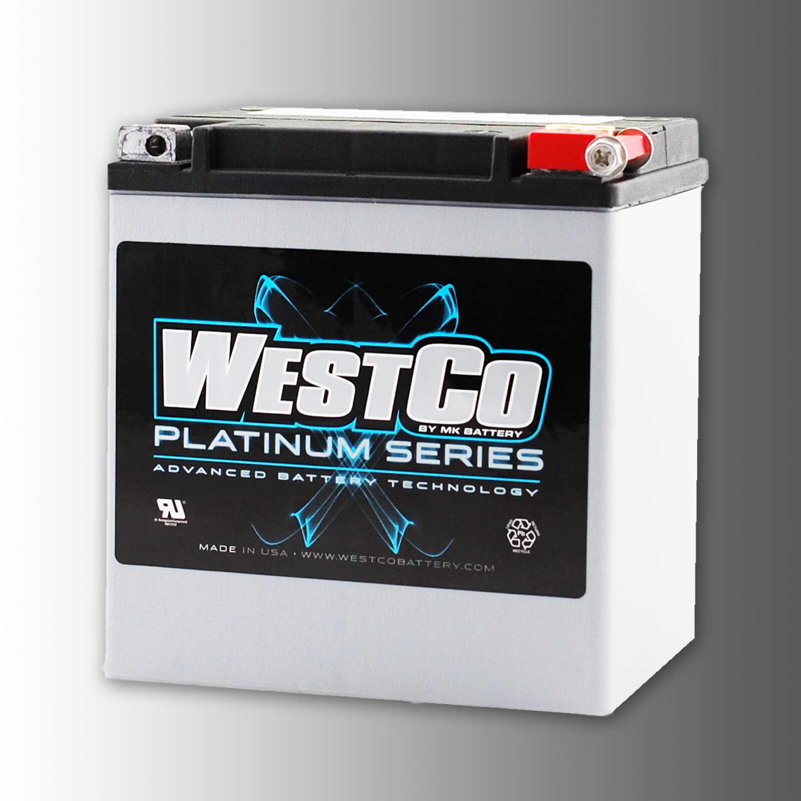 WCP30 WESTCO バッテリー Platinum 12V/26Ah WestCo Platinum WCP30 Motorradbatterie 12V 26Ah - Replaces