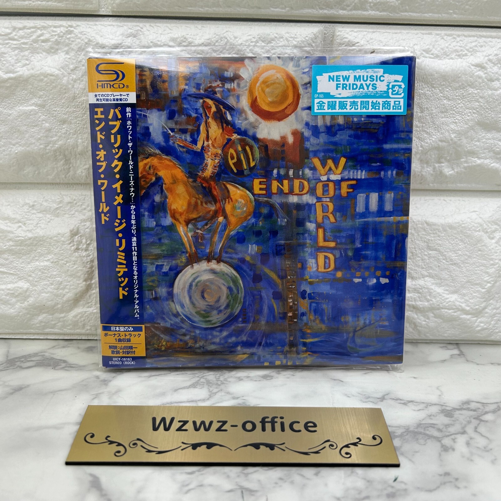 PIL PUBLIC IMAGE LIMITED END OF WORLD W/ BONUS TRACK JAPAN MINI LP