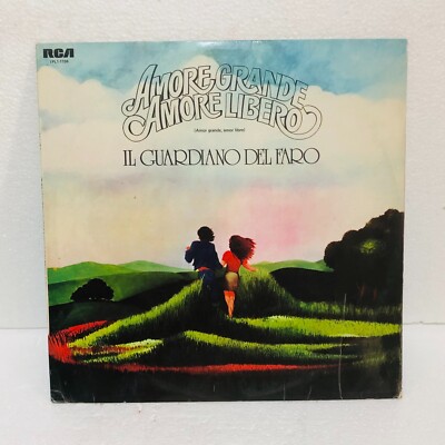 IL GUARDIANO DEL FARO AMORE GRANDE AMORE LIBERO LP 33 RPM 1975 RCA VICTOR SPAIN