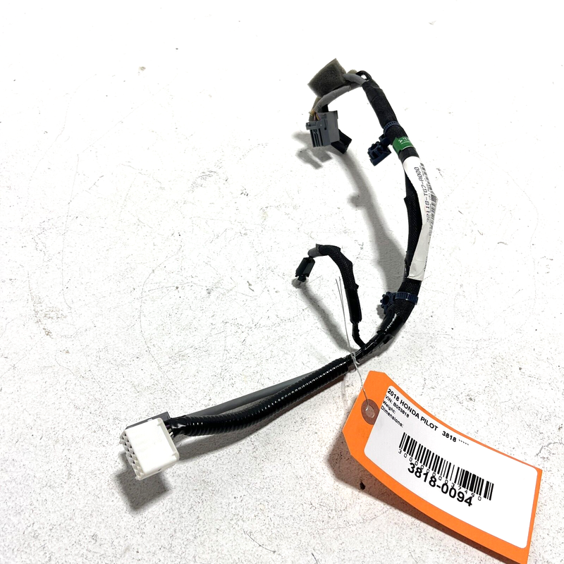 Used Center Console Wire Wiring Harness Honda Pilot 2016-2018 OEM